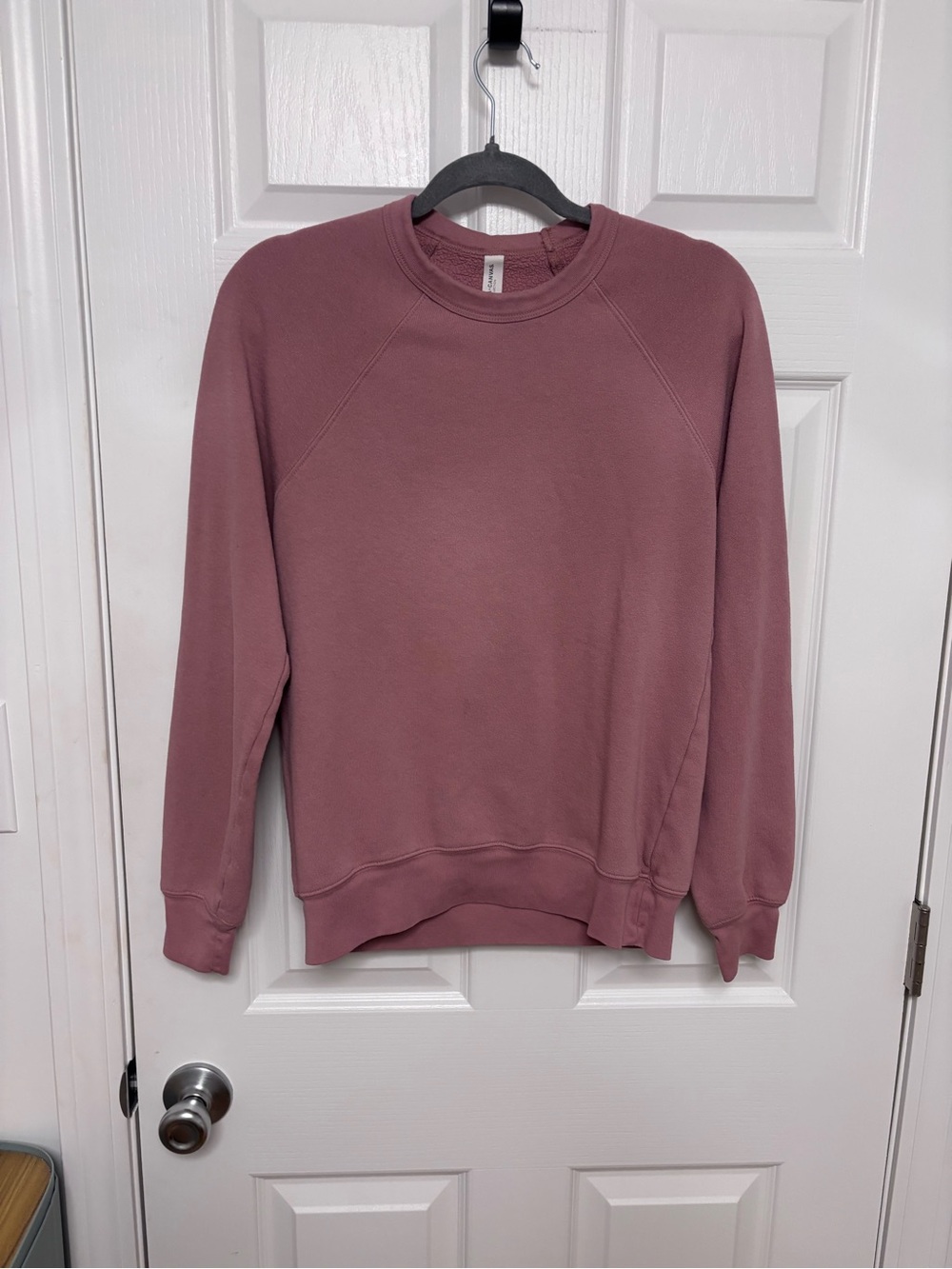 Bella Canvas Dusty Rose Crewneck Sweatshirt. Dancing for life.